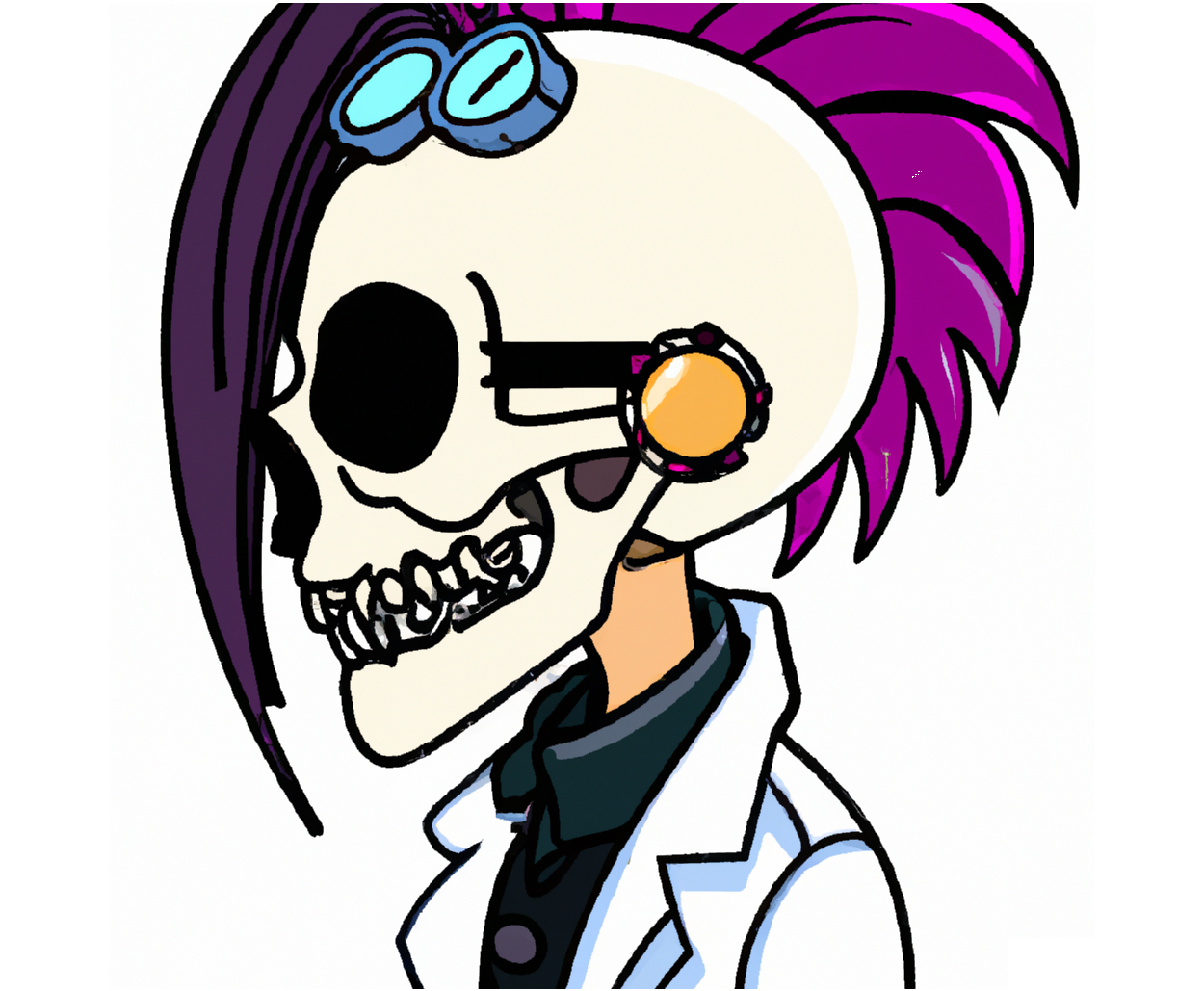Logo Punk Scientist